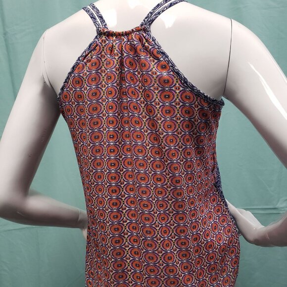 Shrinking Violet strappy racer back multi-color tank top Size Small - Picture 6 of 8